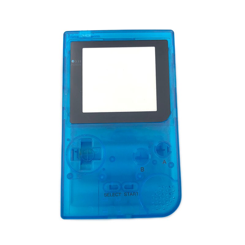 Wymiana naprawa pełna powłoka obudowa opakowanie skrzynki pokrywa dla Game Boy Pocket GBP: clear light blue
