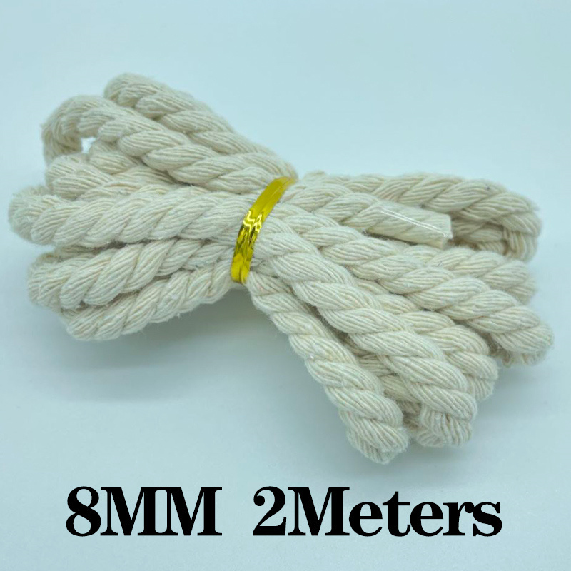 1-10mm natuurlijk touw jute lint naaien diy bruiloft koord ambachtelijke natuurlijke draad touw bulk handgemaakte feest kerst home decortion: Kaki