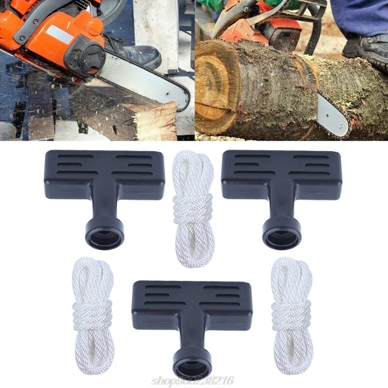 Recoil Starter Pull Handle Grip & Rope Kit for GX100 GX120 GX160 GX240 GX270 GX390 Engine Motor Trimmer Brush A01 21