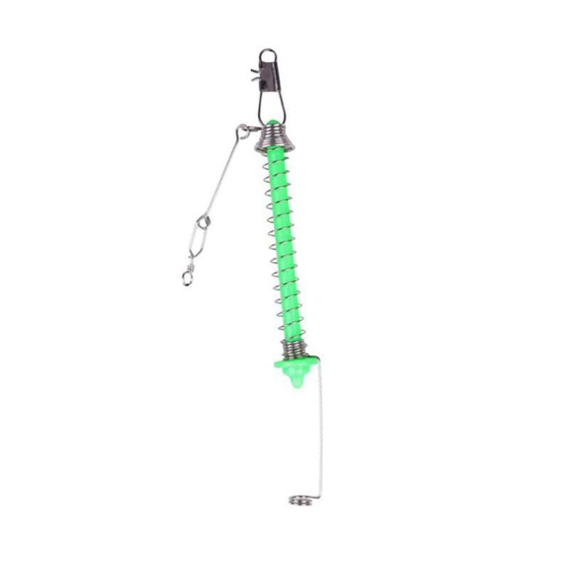 Automatische vishaak veer trekker haak luie universele volle snelheid automatische veer haak visaccessoires: B