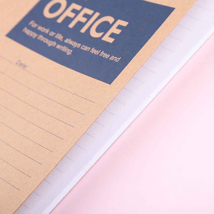 A5/B5 Kraft Paper Multifunctional Notepad Business Notebook Stationery Diary