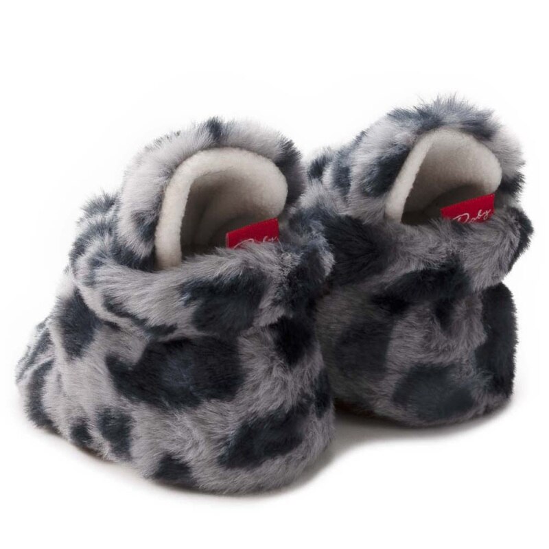 Bébé hiver moelleux troupeau bottes bébé fille garçons hiver chaussures léopard enfant en bas âge premiers marcheurs enfant chaussures 0-18M