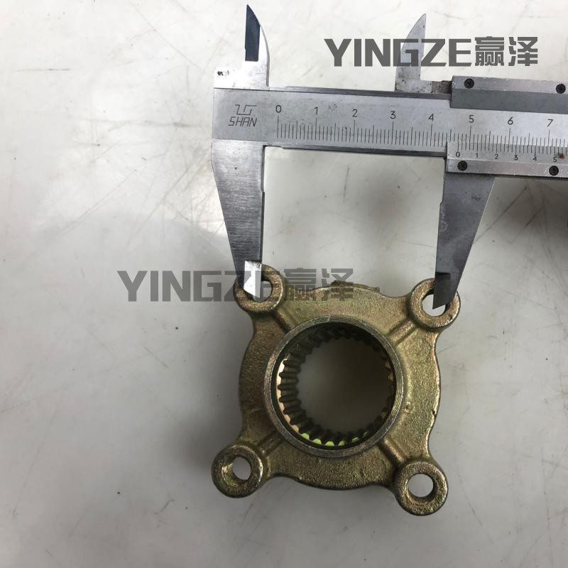 Diy Vier Wiel Go Kart Karting Atv Utv Buggy 28 Tanden Achteras Tandwiel Schijfrem Flens Hub