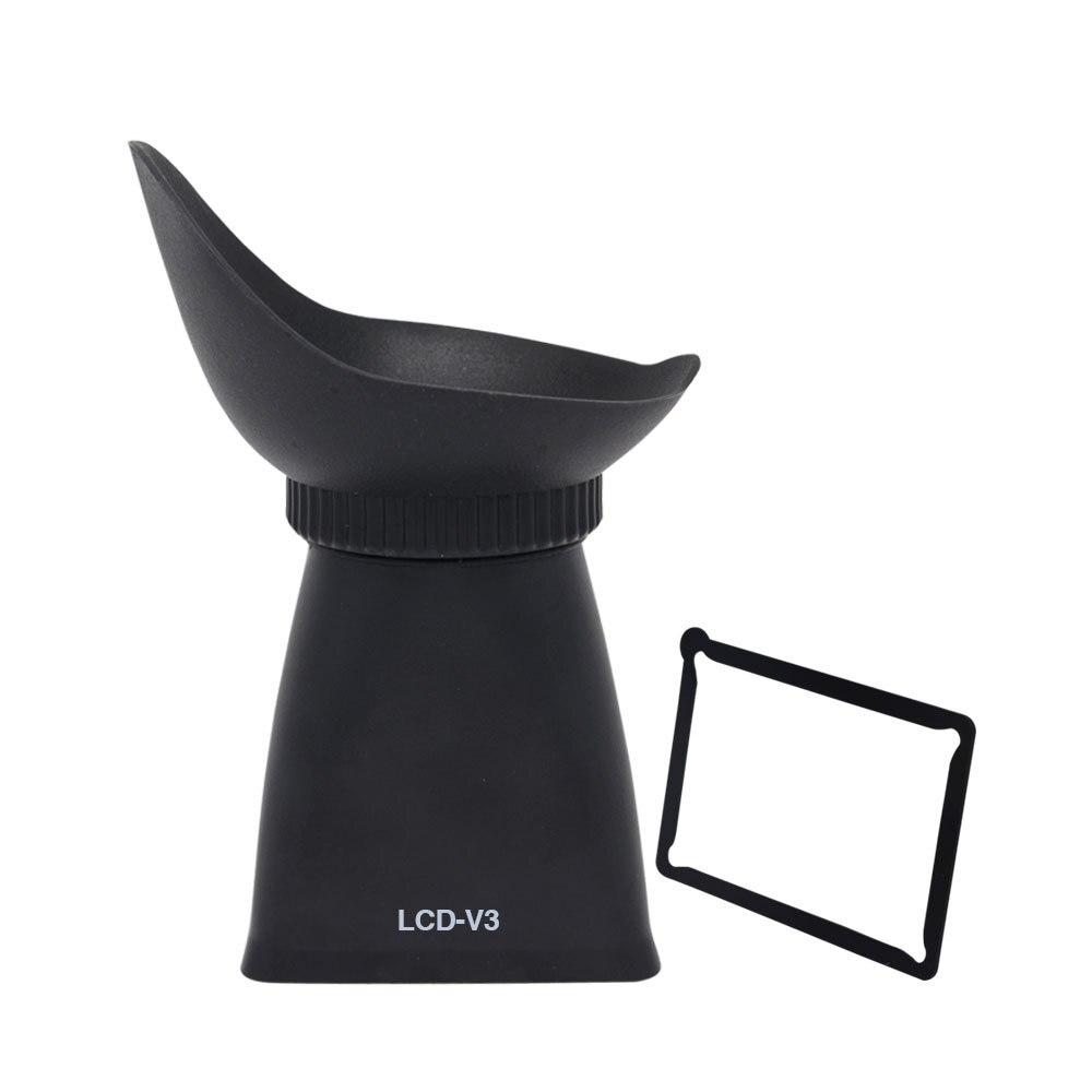 V3 LCD Viewfinder 2.8x Magnifier Extender Magnetic Hood for Canon 70D 700D 650D 600D 60D T3i T4i T5i PB020