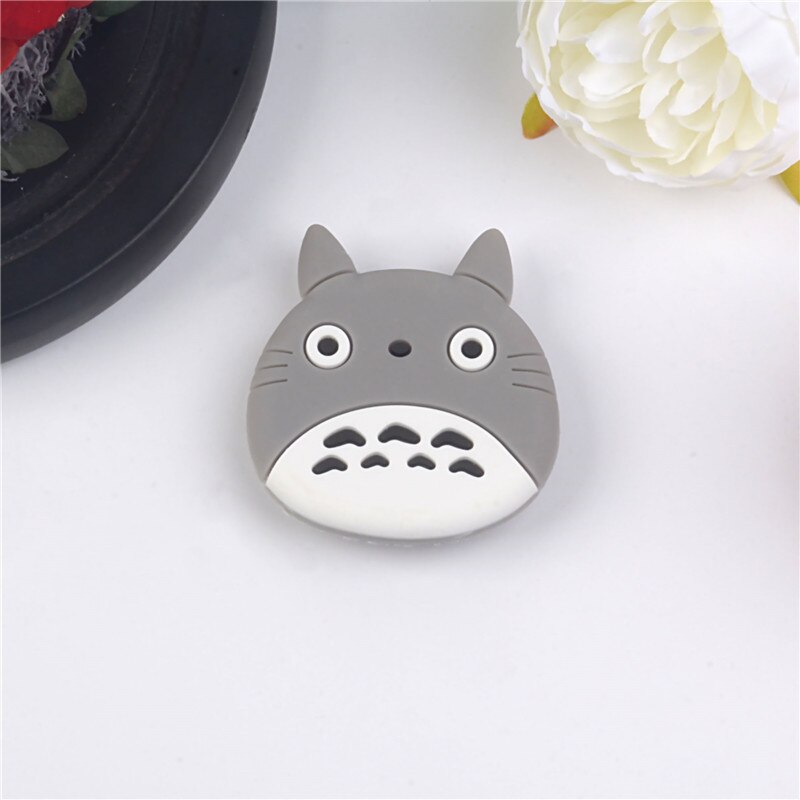 chat mignon dessin animé mobile anneau telephone portable porte carte accessoires telepsupport pour téléphone universel Coloré Téléphone Portable Accessoire Support Support Extensible Téléphones Poignée de Support: My Neighbor Totoro