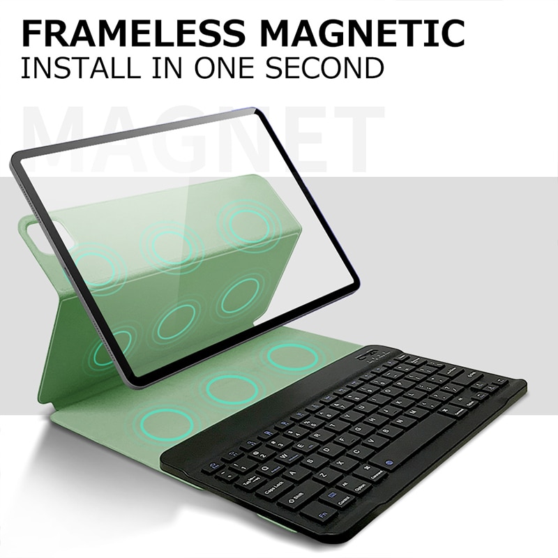 Magic Case with Keyboard For iPad Pro 11 For iPad Pro 11 inch Bluetooth Wireless Keyboard Magnetic iPad 12.9 Cover