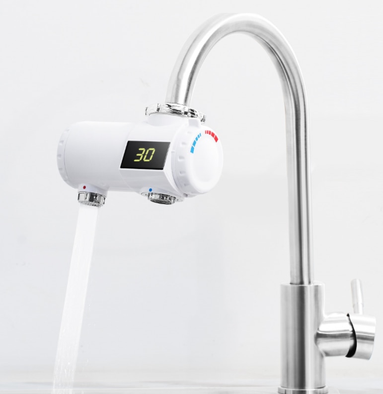 Xiaomi Mijia Xiaoda Instant Heating Faucet Kitchen Electric Water Heater Temperature Cold Warm Adjustable Faucet