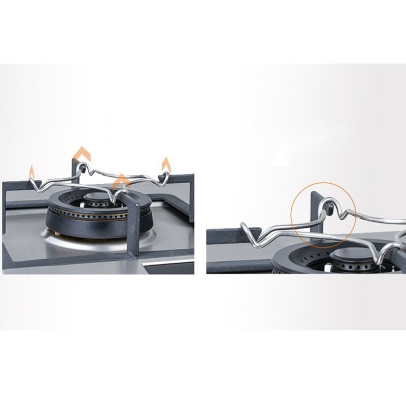 Pan Stand Support Kitchen Pot Chrome Plated Universal Stainless Steel Gas Hob Accessories Cooking Coffee Maker Stove Top