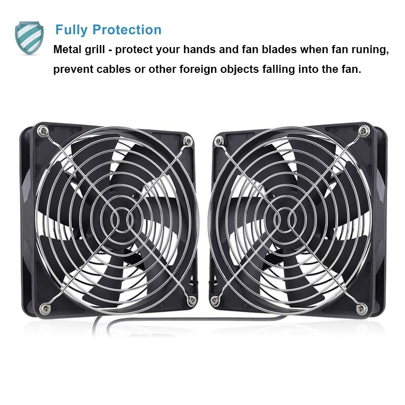 Metal Fan Grill Cover PC Computer 140mm 120mm 90mm 80mm CPU Case Cooler Protector 3D Printer 40mm 60mm Radiator-Silver