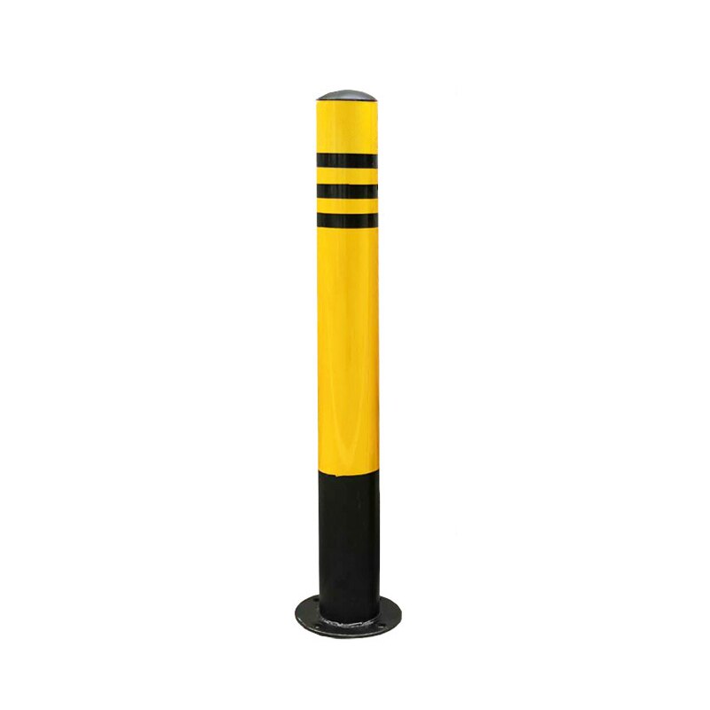 Warning Column Road Pile with Lock Car No Parking Barrier Pole Block Bollard Post Anti-Collision Roadblock Anti Parking Blocker: A