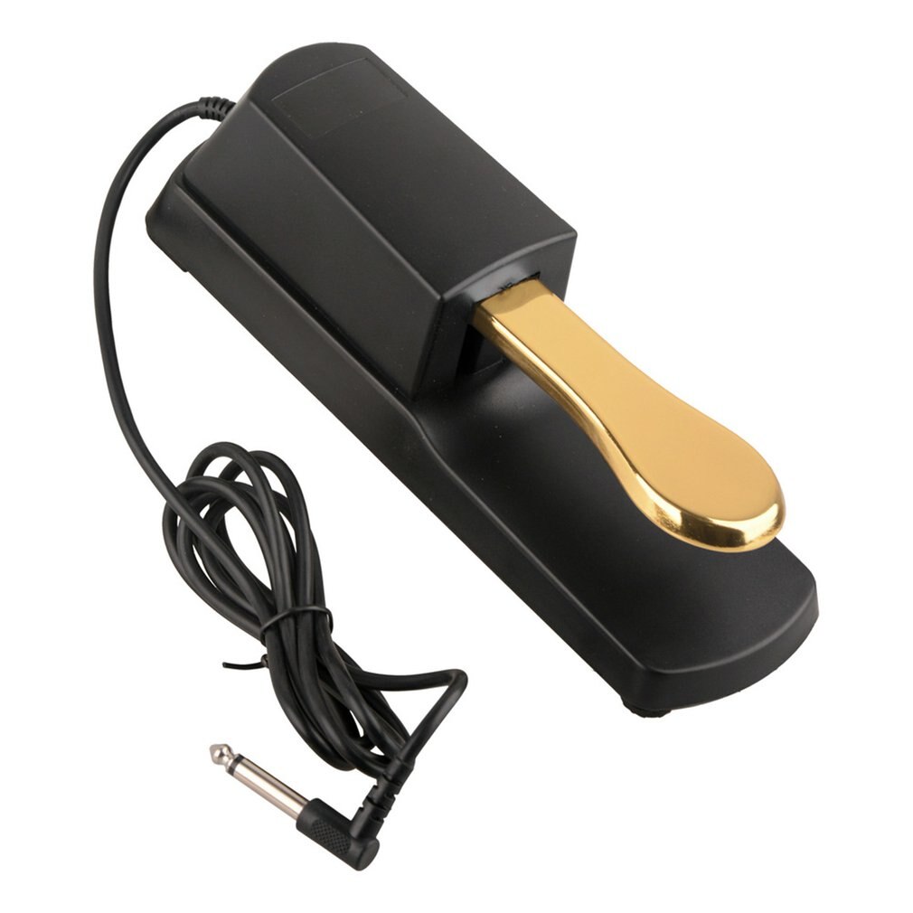 Dämpfer erhalten Pedal Fuß Schalter Klavier Tastaturen erhalten Fuß Pedal Dämpfer Pedal für Elektrische Klavier Tastaturen: Gold