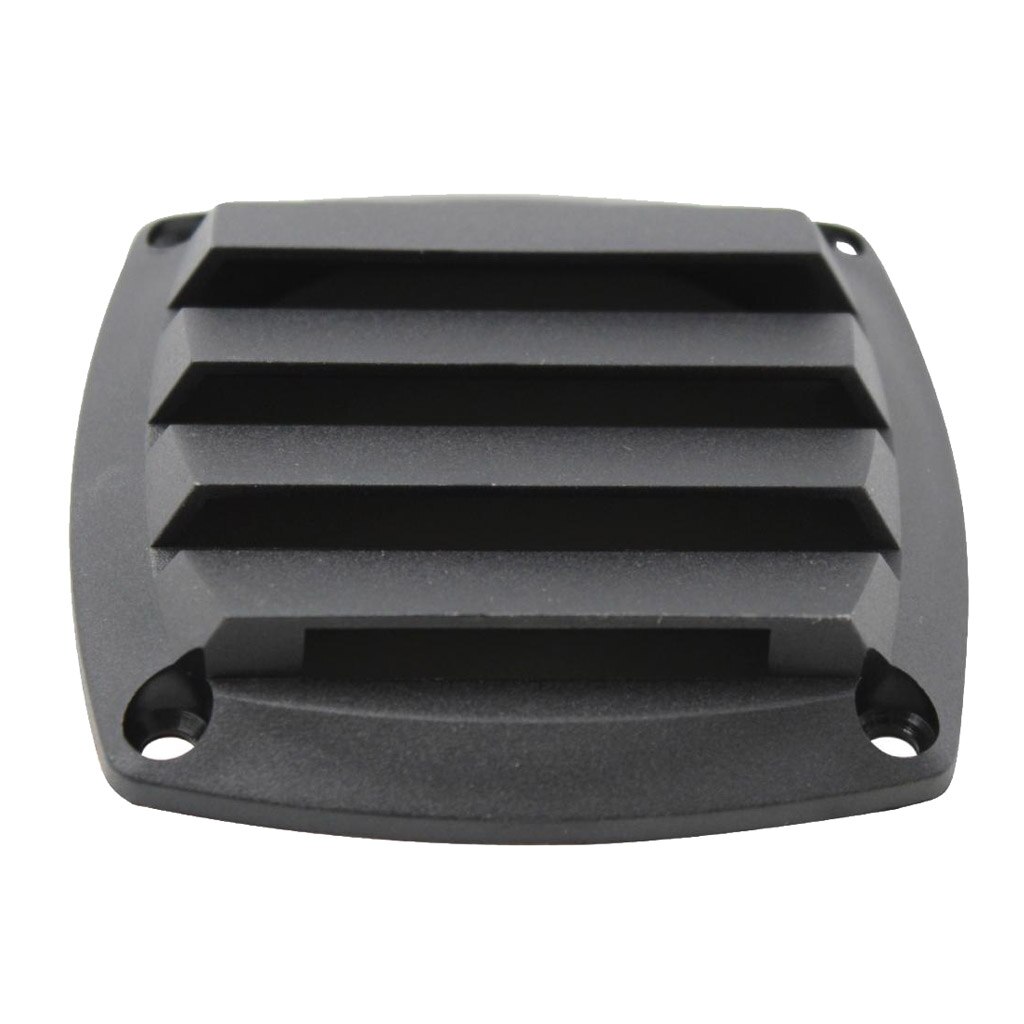 Housse noire de grille d&#39;aération 3 pouces | Aérateurs Style de bateau de 3 pouces, coque de bateau, résistance aux intempéries en plastique de