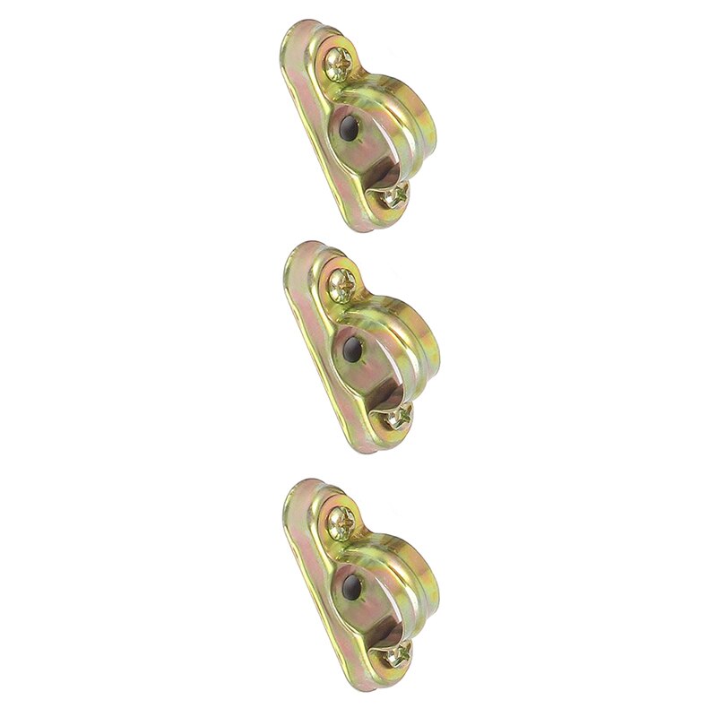 Conduit 2-Hole Pipe Straps Clips Clamps 5pcs for 20mm,Bronze Tone