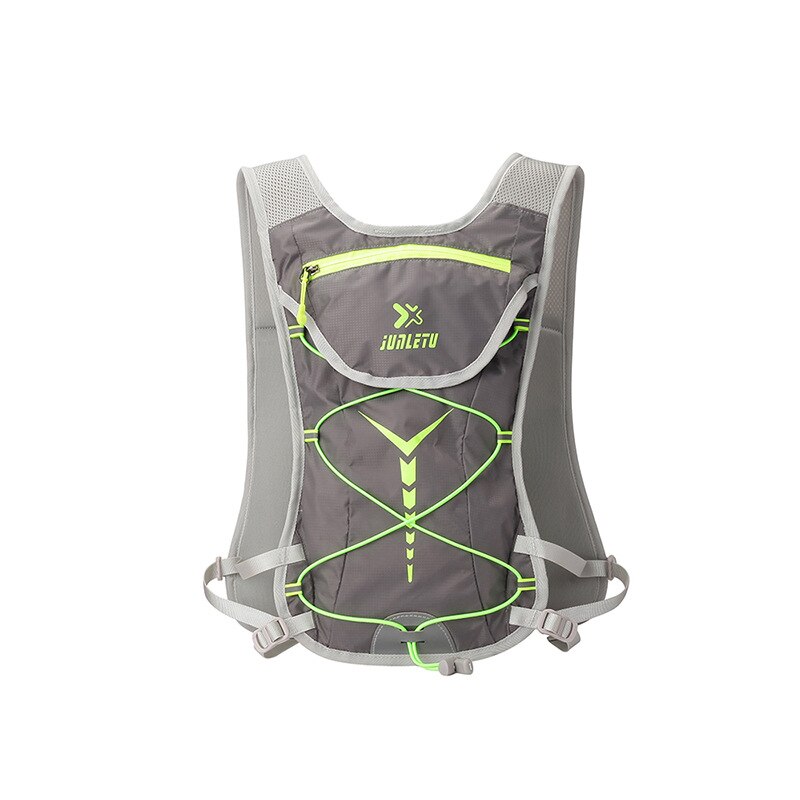 water bag backpack Beach sports bag ultra-thin close-fitting cross-country Women's gym running Travel Backpack hydration: Grey