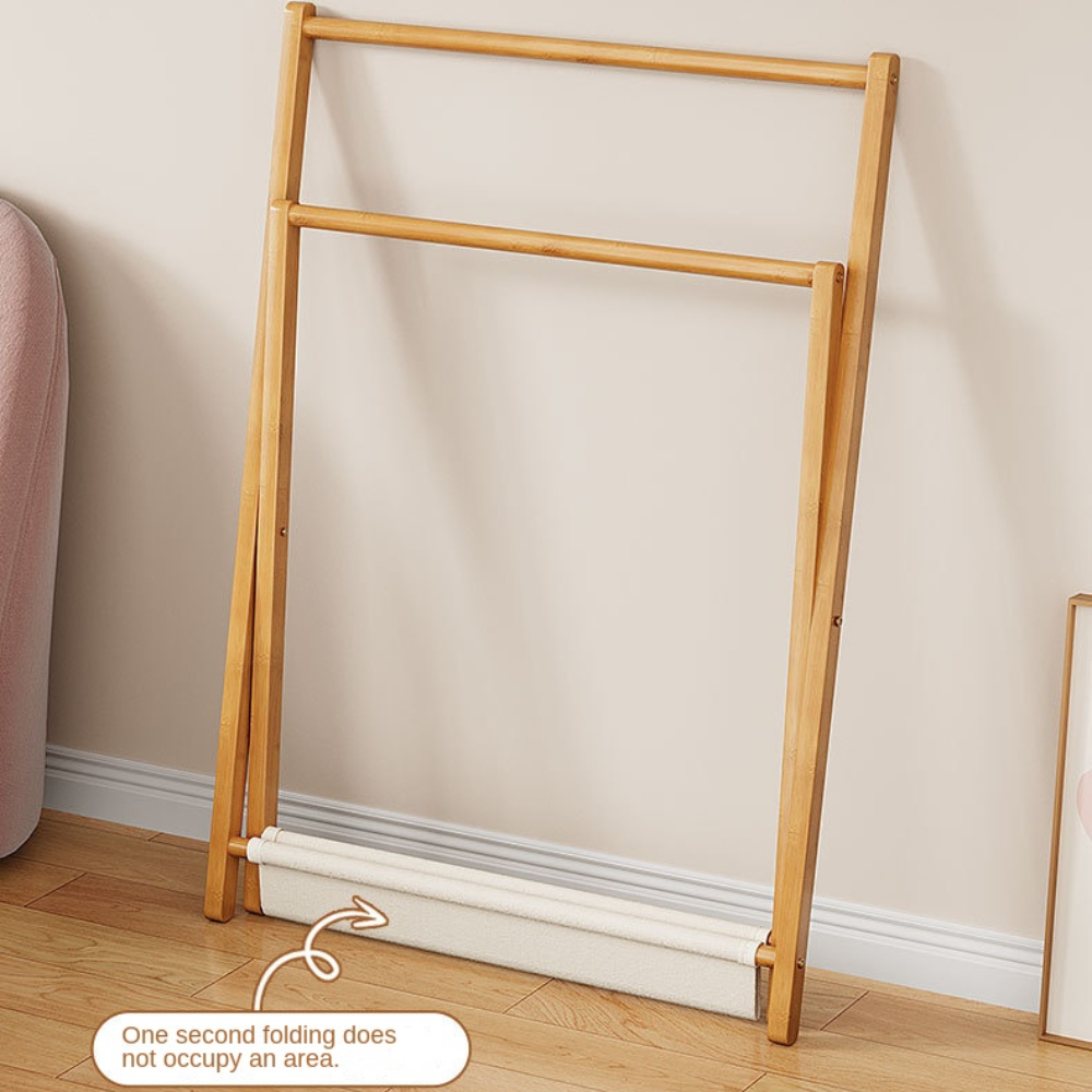 Petit porte-vêtements, porte-vêtements de salle de bain, porte-serviettes adapté aux porte-vêtements verticaux dans les chambres et les salons