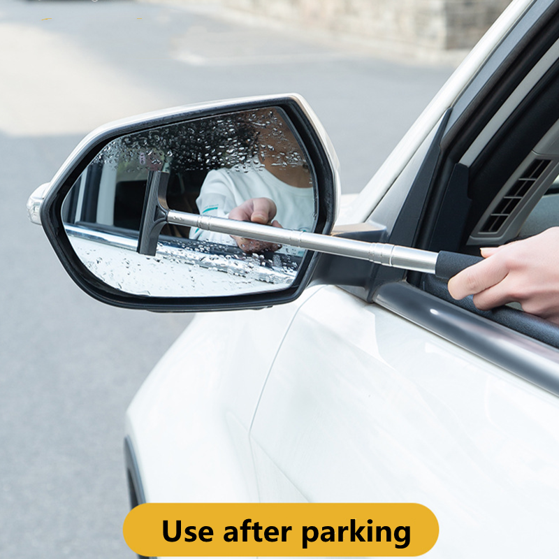 Tragbare einziehbare Rückspiegel Wischer Auto Glas Reinigung Werkzeug Auto Innen Wasser Wischen Werkzeug