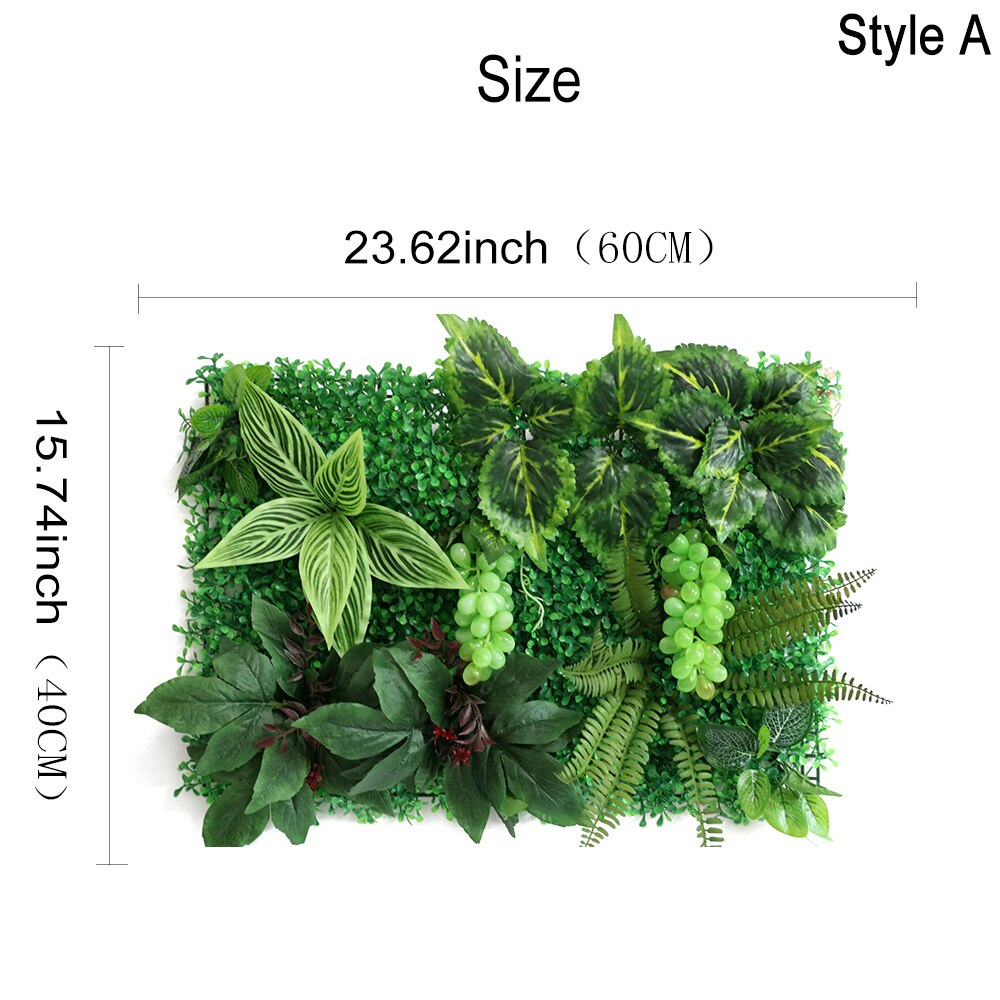 Artificial Turf Decorative Grass Background Wedding Grass Artificial Grass Plant With Grape DIY Background Wall