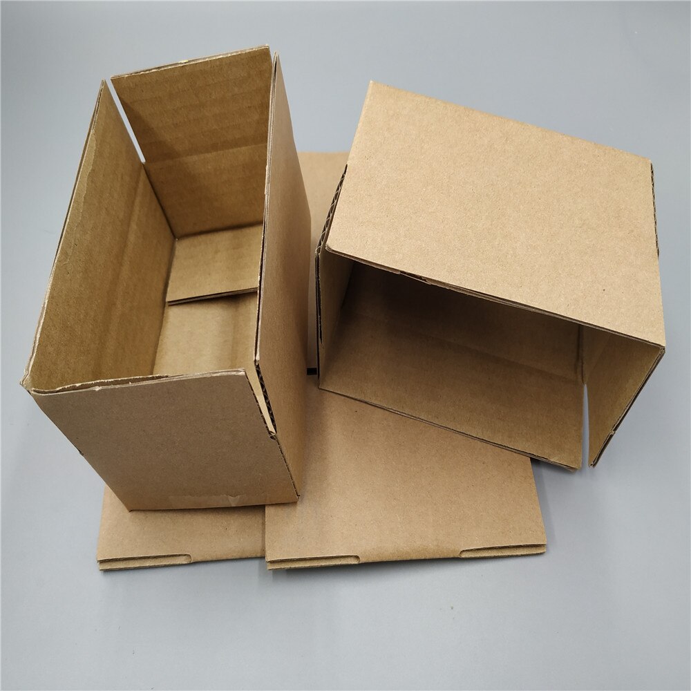 Caja de cartón corrugado para ropa, embalaje para camisetas y , 19,5x10,5x6,7 cm, 20 unidades