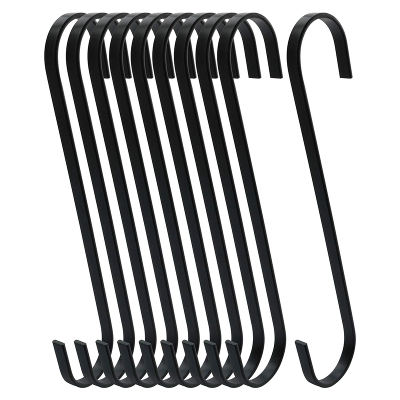 Crochets Extra larges de 10 pouces de Long pour suspendre des plantes, panier, branches d&#39;arbre, placard, jardin, Pergola, utilisation intérieure et extérieure, 10 paquets: Default Title