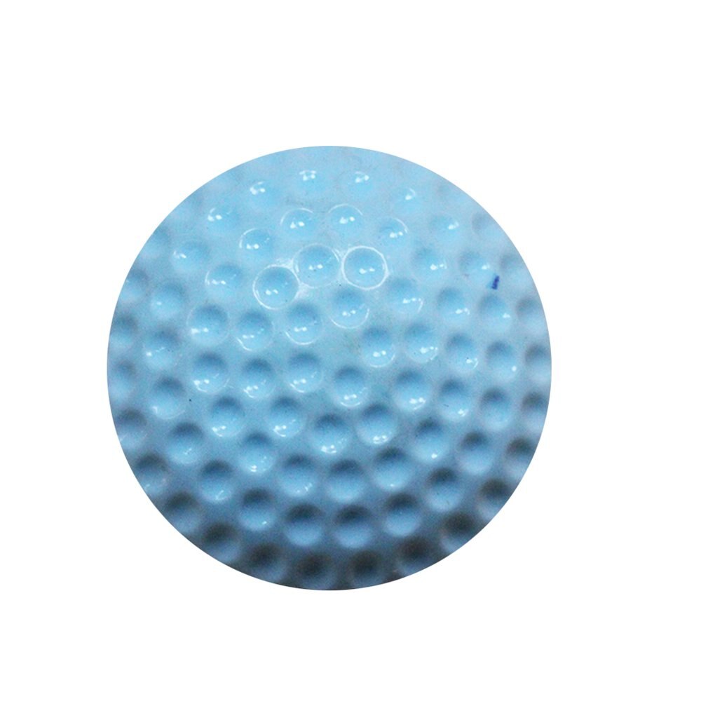 Beskyttende vægfortykkelse mute dørstick golf styling gummi fender håndtag låsepude hjem wallsticker med støjreduktion: Blå
