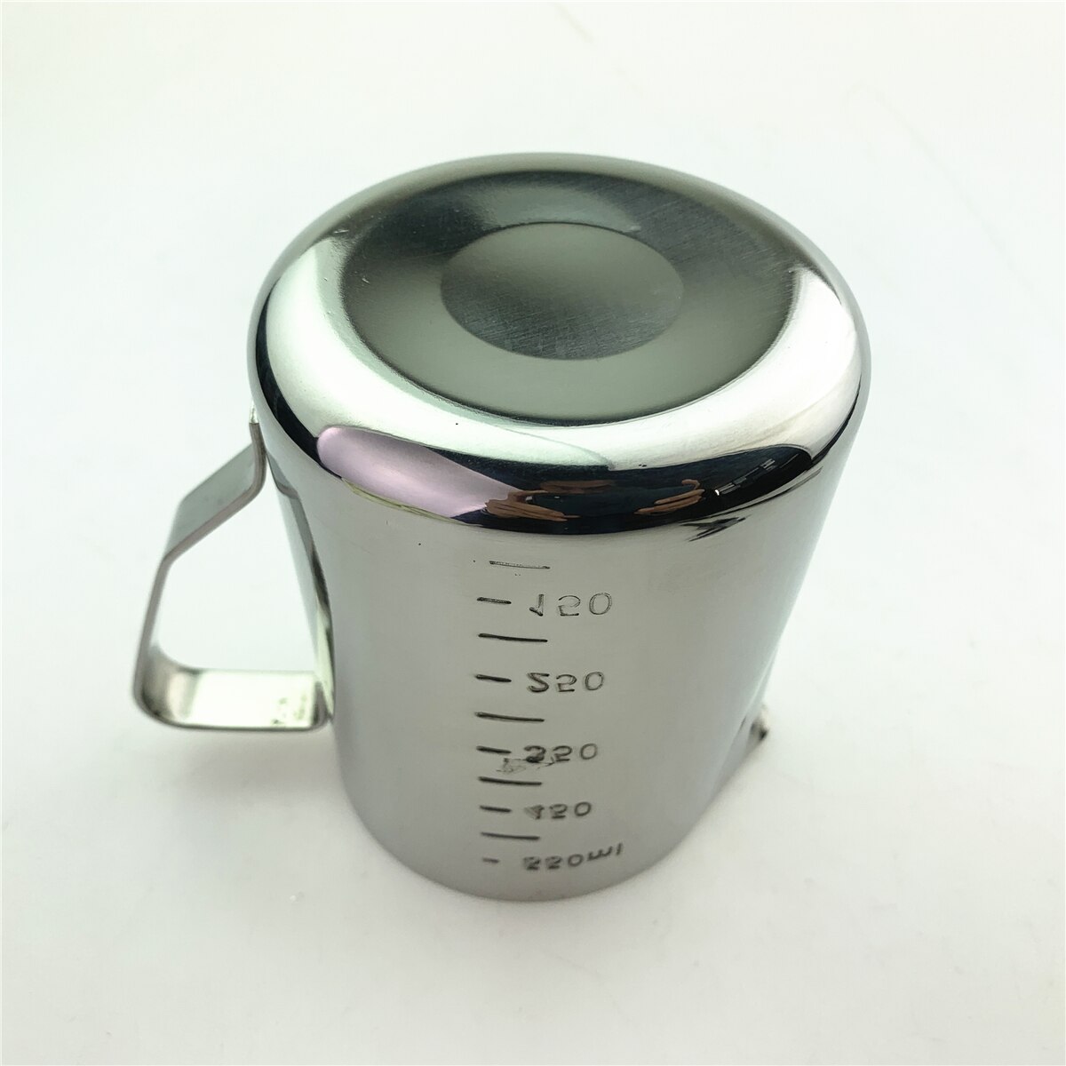 Thickened Stainless Steel Sharp-nosed Etched Cup with Graduated Measuring Cup Etched Cylinder Milk Froth Pot Fancy Coffee