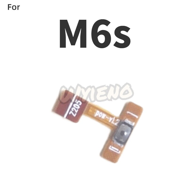 Novaphobat para Meizu M3 Note M681H M681Q/L681h encendido apagado volumen arriba abajo interruptor tecla flex cable reemplazo + seguimiento: power flex for m6s