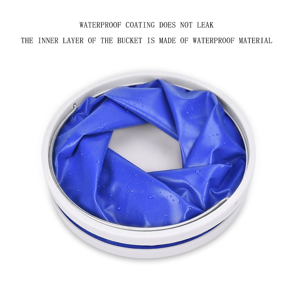 Waterdichte Opvouwbare Emmer Is Handig Milieuvriendelijke Dragen Opvouwbare Emmer Slip Kamp Malzemeleri