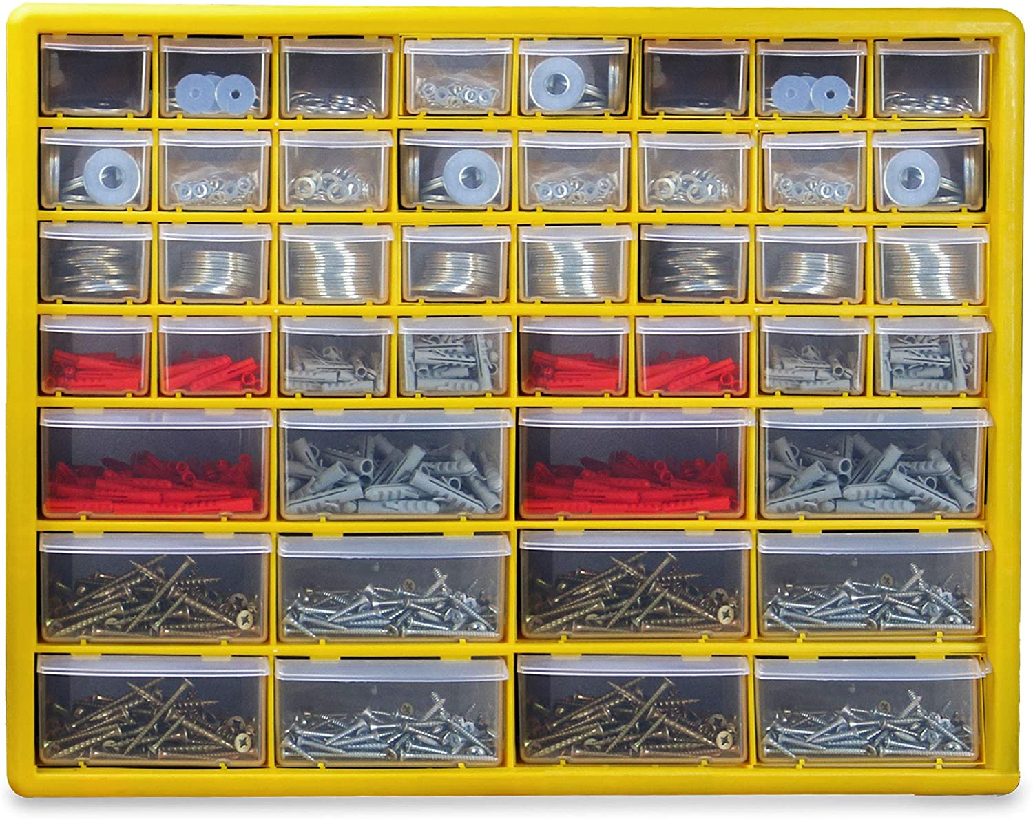 44 Drawer Storage Cabinet | Multi Drawer Garage, Shed, & Home Organiser | Tool Box