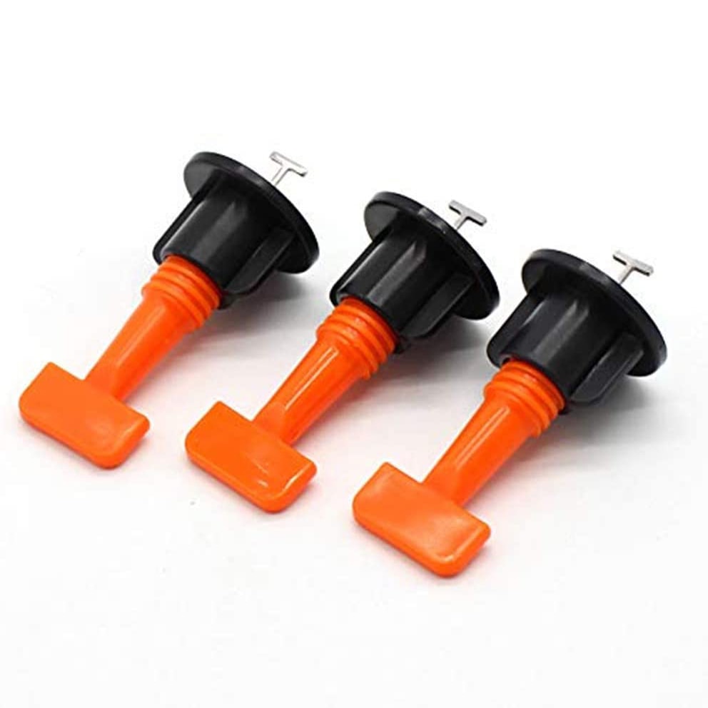 60Pcs Reusable Tile Leveling System Kits Tile Leveling Spacer Tile Installation Tool for Building Walls Floor