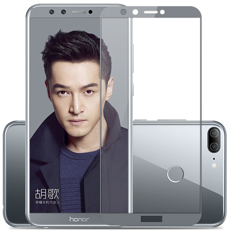 9h heltäckande skärm härdat för huawei honor 9 lite skyddsfilm för huawei honor 9 9 ljus skyddsfilm på hono 9 9 lite: Grå / För huawei honor 9