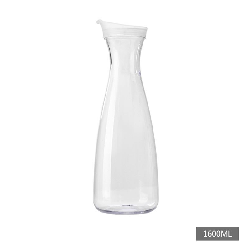 Kunststoff-Karaffe Mit Deckel, 1,5 Liter – Transparent, Für Getränke & Mimosen