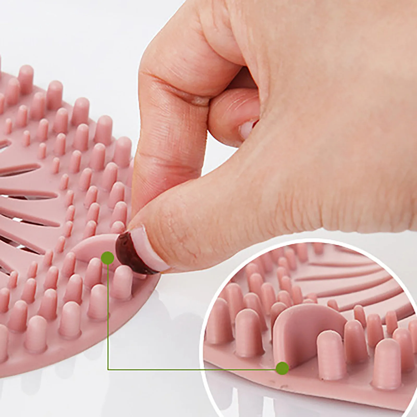 5PC Haar Sieb Waschbecken Anti Verstopfung Filter Dusche Boden Ablauf Stecker Silikon Küche Deodorant Stecker Schlecht Zubehör