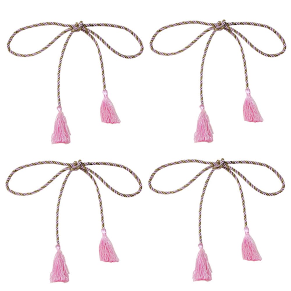 4 stk luksus gardin bindebånd spænde hængende kugle binde tilbage stropper holdere tilbehør børste binde stropper spænde indretning