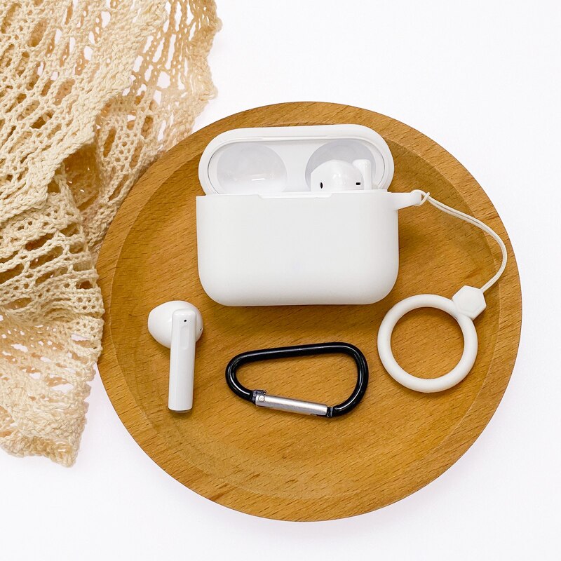 Silikonowe etui na Honor Earbuds 2SE / Earbuds 2 Lite etui z pierścieniem antypoślizgowa, odporna na wstrząsy osłona słuchawek TPU akcesoria: A7 / honor earbuds 2se