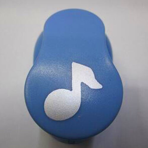 (2.5cm) fala koło kształt balonu Craft Craft Scrapbooking maszyna szkoła cięcie papieru Cutter Puncher dziurkacz Eva tłoczenie: Music Note