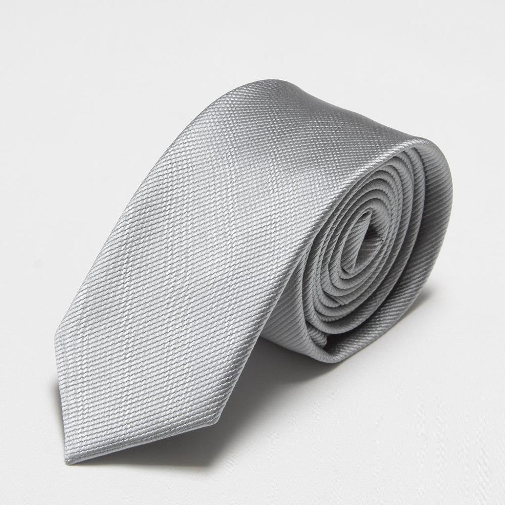 men ties novelty mens neck Slim Tie Turquoise blue neckties cravat ascot solid color wedding business: Gray