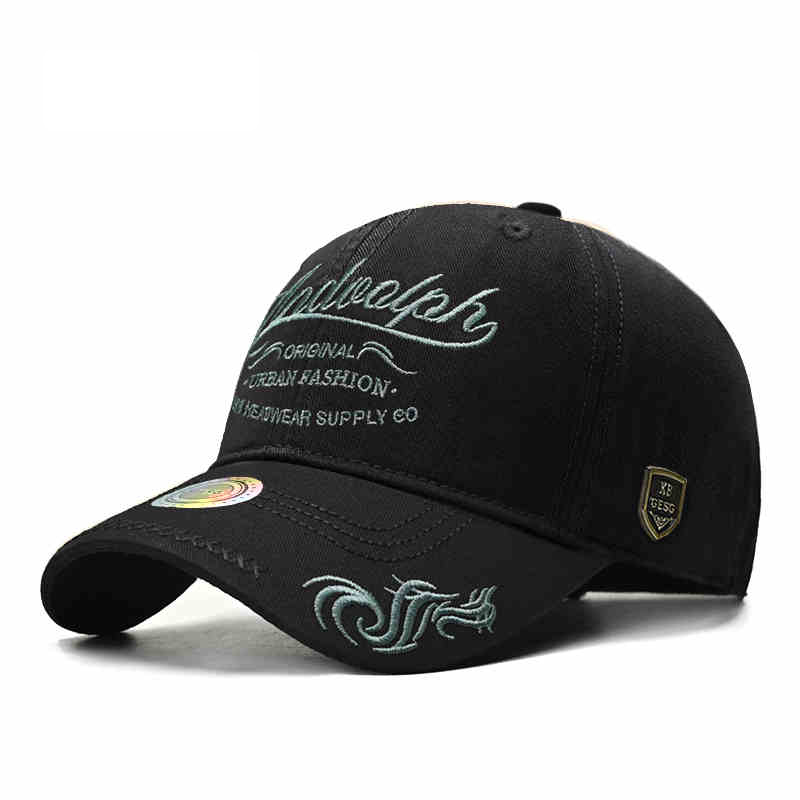 Confortável grande circunferência da cabeça chapéu de beisebol nova primavera e outono chapéu moda masculina versátil língua de pato chapéu: XL / Preto