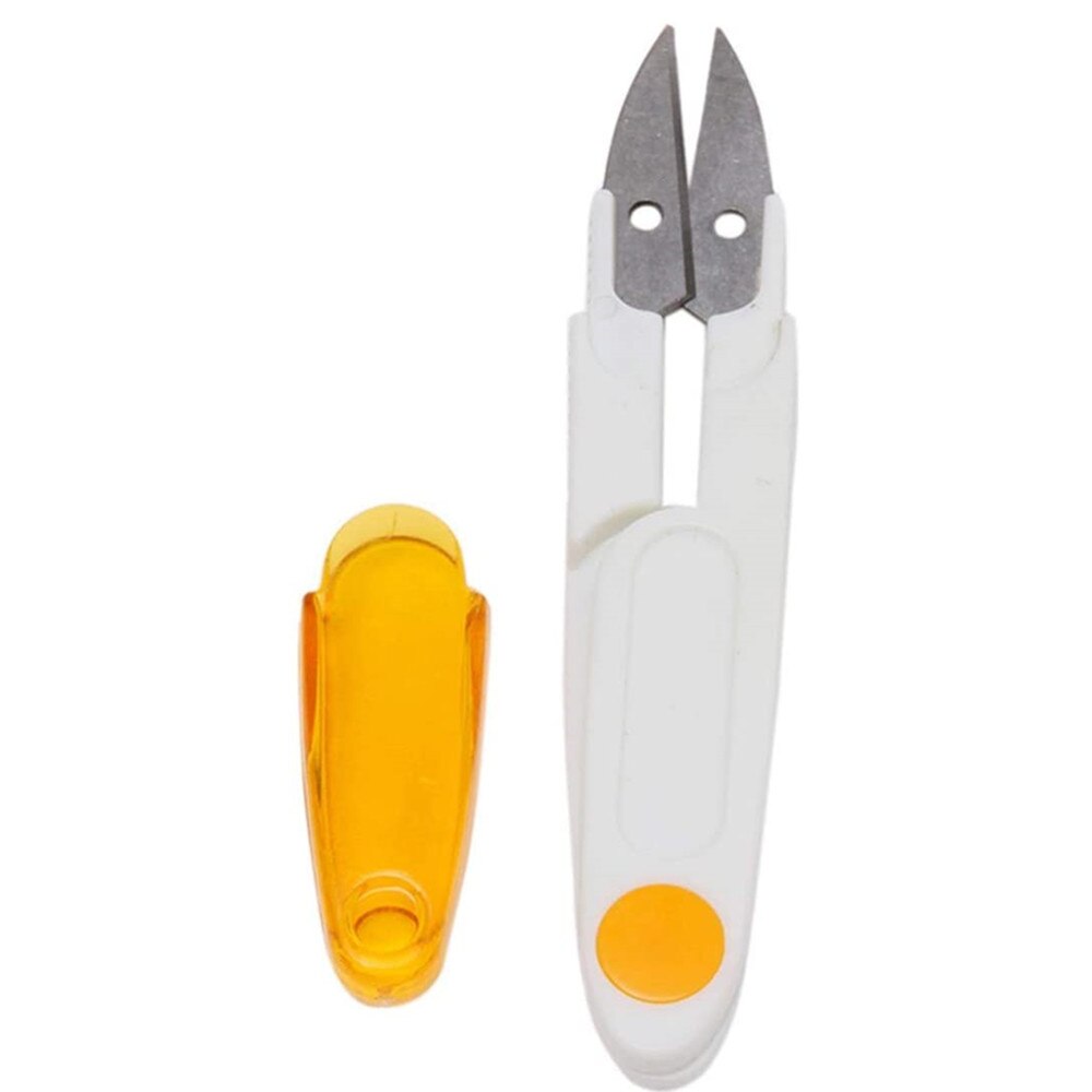 Cross Stitch Tailor Scissor DIY Tool Sewing Supplies Portable fish line cutter Thrum Yarn Thread Clipper Nipper Trimmer YJ372: Yellow