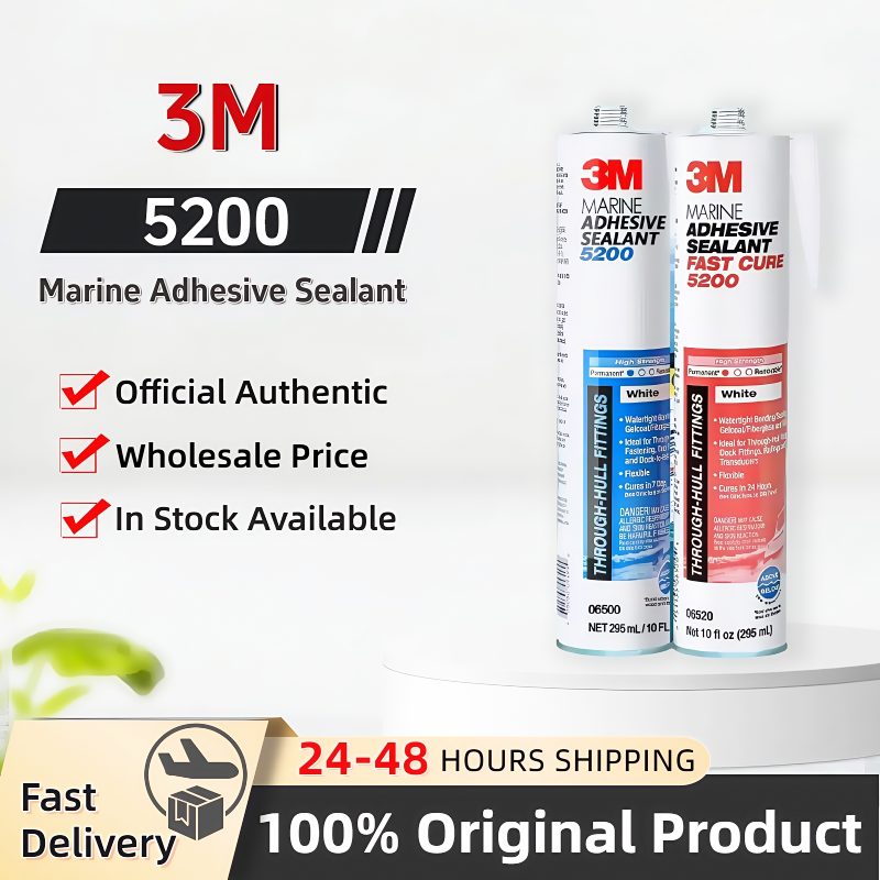 opprinnelig 3m 5200 marine limforsegling hvit polyuretan vanntett fugemasse til båter og bobiler 88ml/295ml
