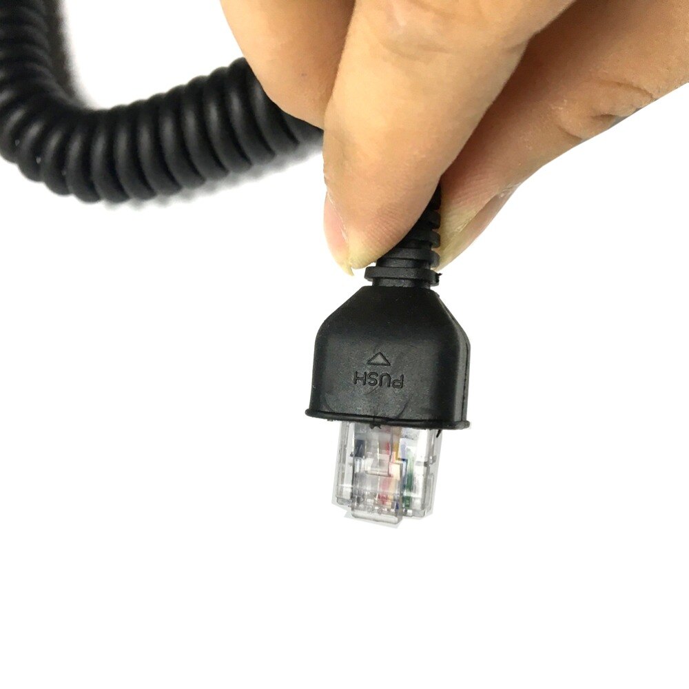 JXEJXO Lautsprecher Kabel für Handy, Mobiltelefon Mikrofon für Yaesu FT-847 FT-920 FT-950 FT-2000 Radio Ersetzen MH-31B8