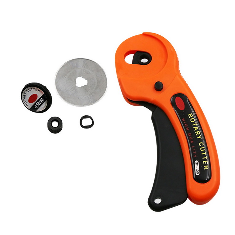 45mm rotierend Cutter Leder Schneiden Werkzeug Stoff Schneiden Maschine Runde Klinge DIY Patchwork NäHenne Dreh Messer Stoff Schneiden Werkzeug
