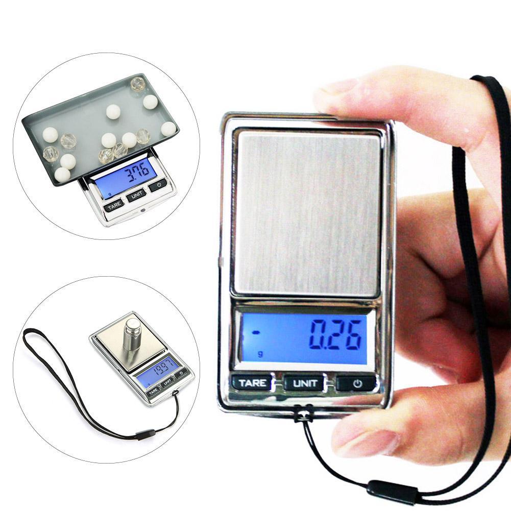 100G/0.01G 200G/0.01G Mini Digital Lcd Pocket Elektronische Sieraden Weegschaal
