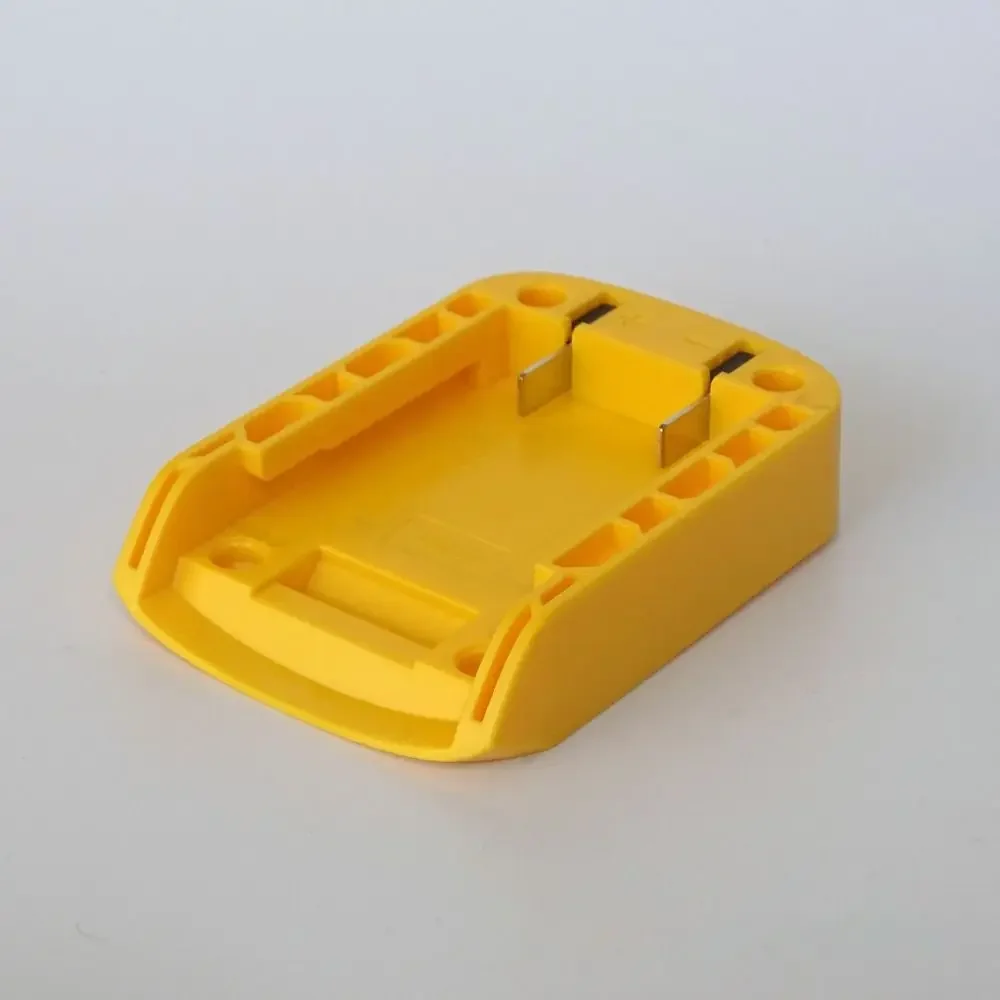 Adaptateur universel de connecteur de batterie bricolage, tête de charge, coque pour Makita, DeWalt, Punta X, Milwaukee, base de support de batterie 18V: Gris clair