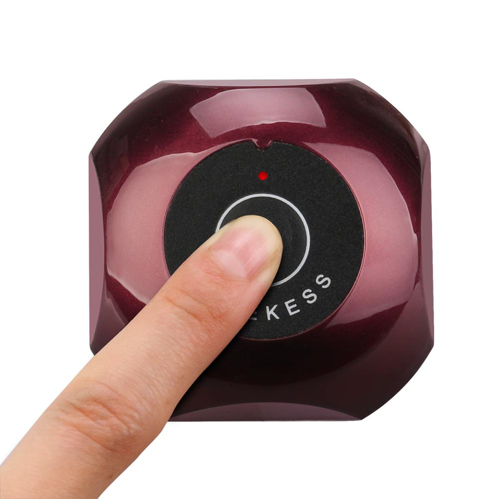 Retekess 10pcs TD013 Waterproof Call Button Transmitters Waiter Calling System Wireless Pager Catering Cafe F9477