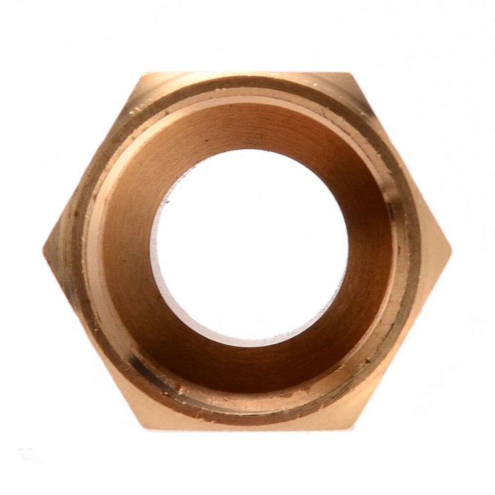 1pc Durable Brass M22 Male * M22 Female Hose Coupling Adapter Connector Screw Fittings For HD HDS Pressure Washer 31*14mm Mayitr