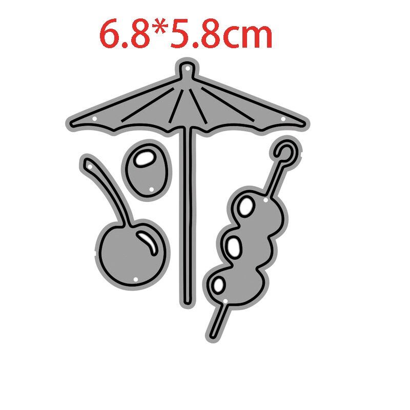 Ch vin glass og blomster metall kutte dies 3d diy scrapbooking karbon skarp håndverk dør foto invitasjonskort dekorasjon: 5