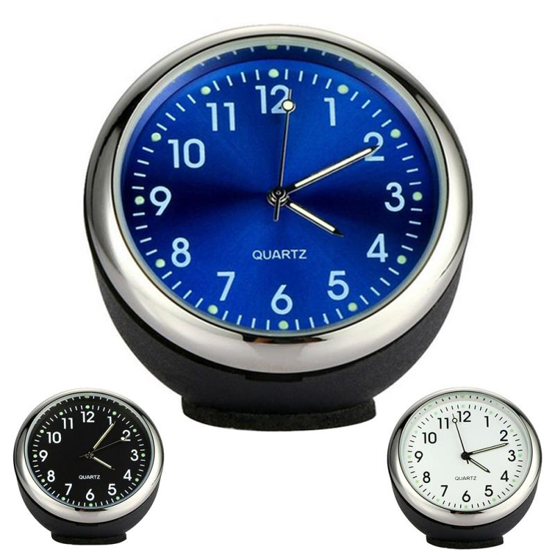 Mini Interior Car Auto Digital Clock Luminous Mechanics Quartz Watch Styling Car clock watch electronic watch time decoration
