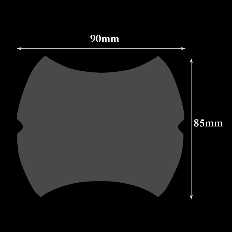 5 stk tpu materiale bil dørhåndtag klistermærker beskyttelsesfilm til dodge caliber ram 1500 campingvogn oplader grand caravan rejse