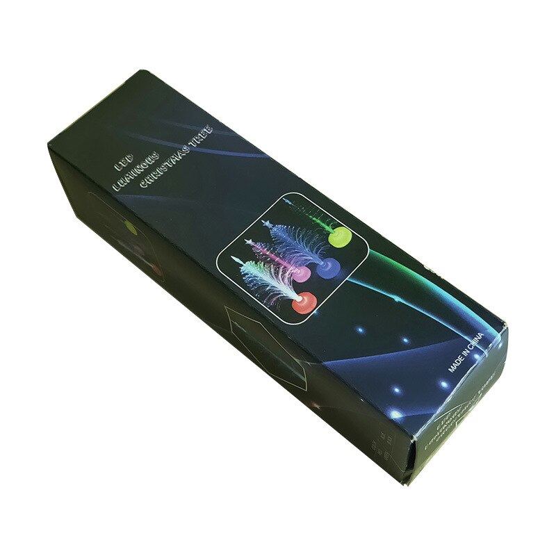 2Stck Neue Bunte Weihnachten Baum Weihnachten Spielzeug LED-Blitz Optische Faser Baum LED Spielzeug für freundlicher Haben eine gute