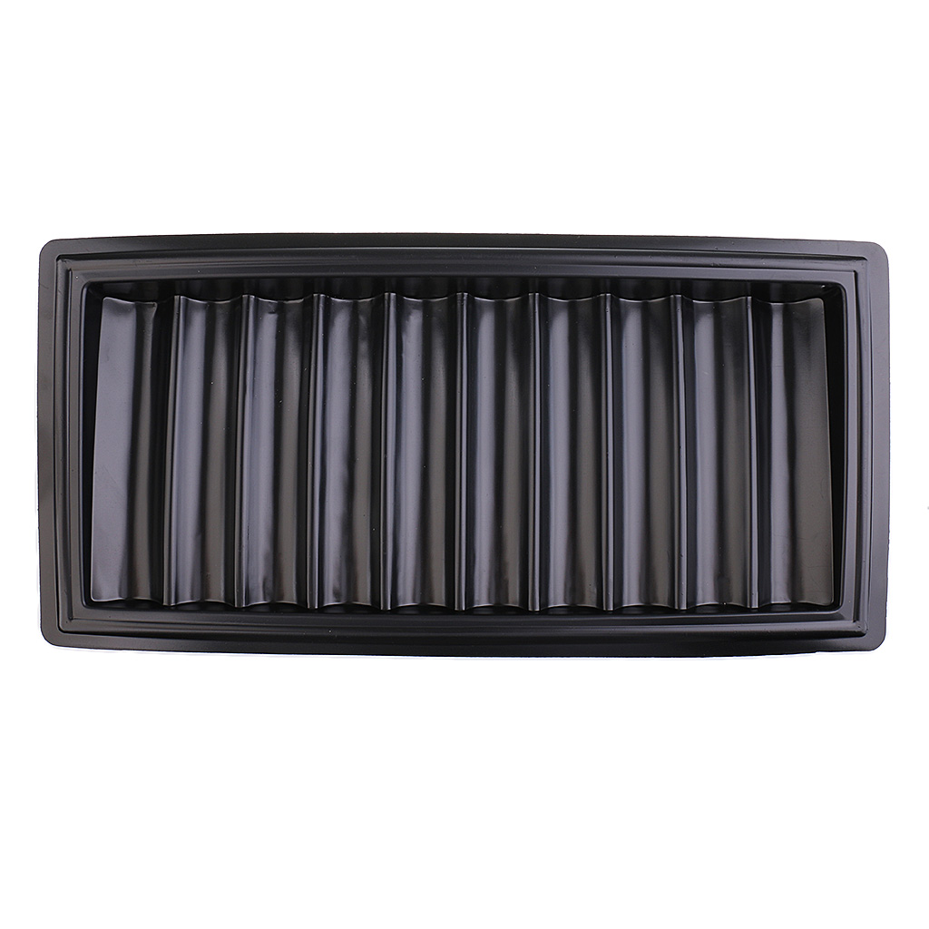 Poker chip brick fack förvaring kasinospel leveranser black box 18.50 x 8.97 x 1.49 inch